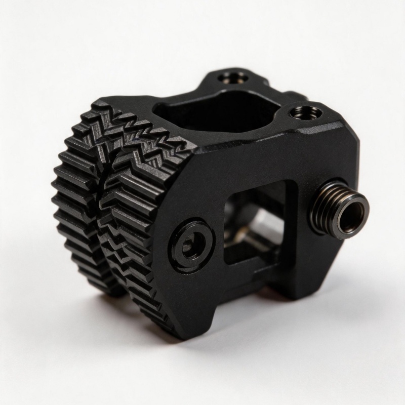 Precision Threaded Double Ended Worm Gear - Custom